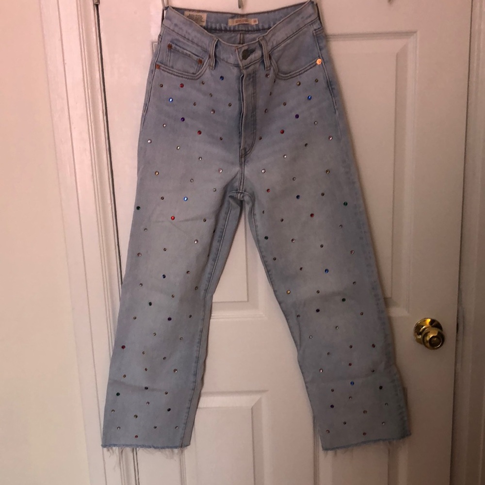 Levi’s Ribcage Gemstone Limited Edition Denim